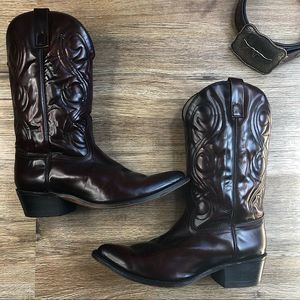 ACME Made in USA Vintage Men’s Leather Boots sz 10D